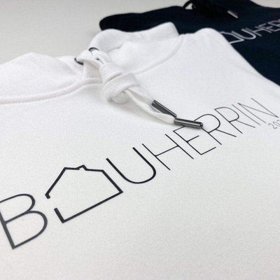 Hoodie BAUHERRIN personalisiert das doppelte Plottchen®