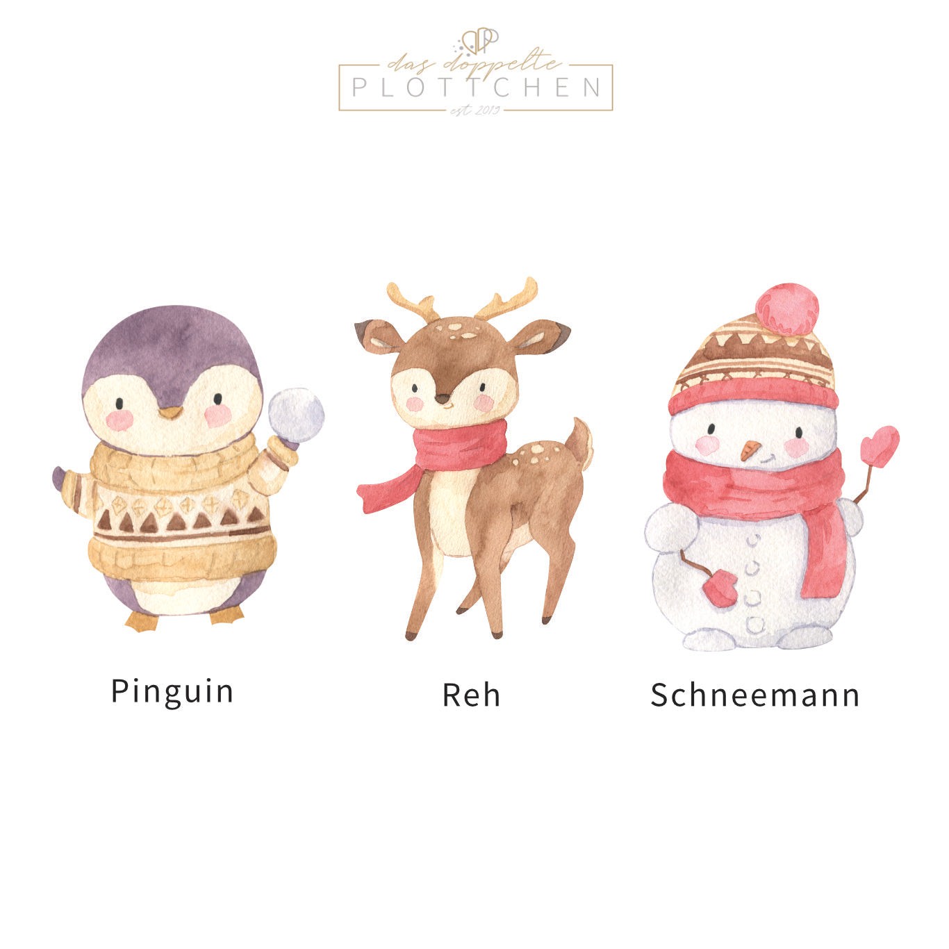 Keksdose LIEBLINGSKEKSE (eckig) personalisiert das doppelte Plottchen®