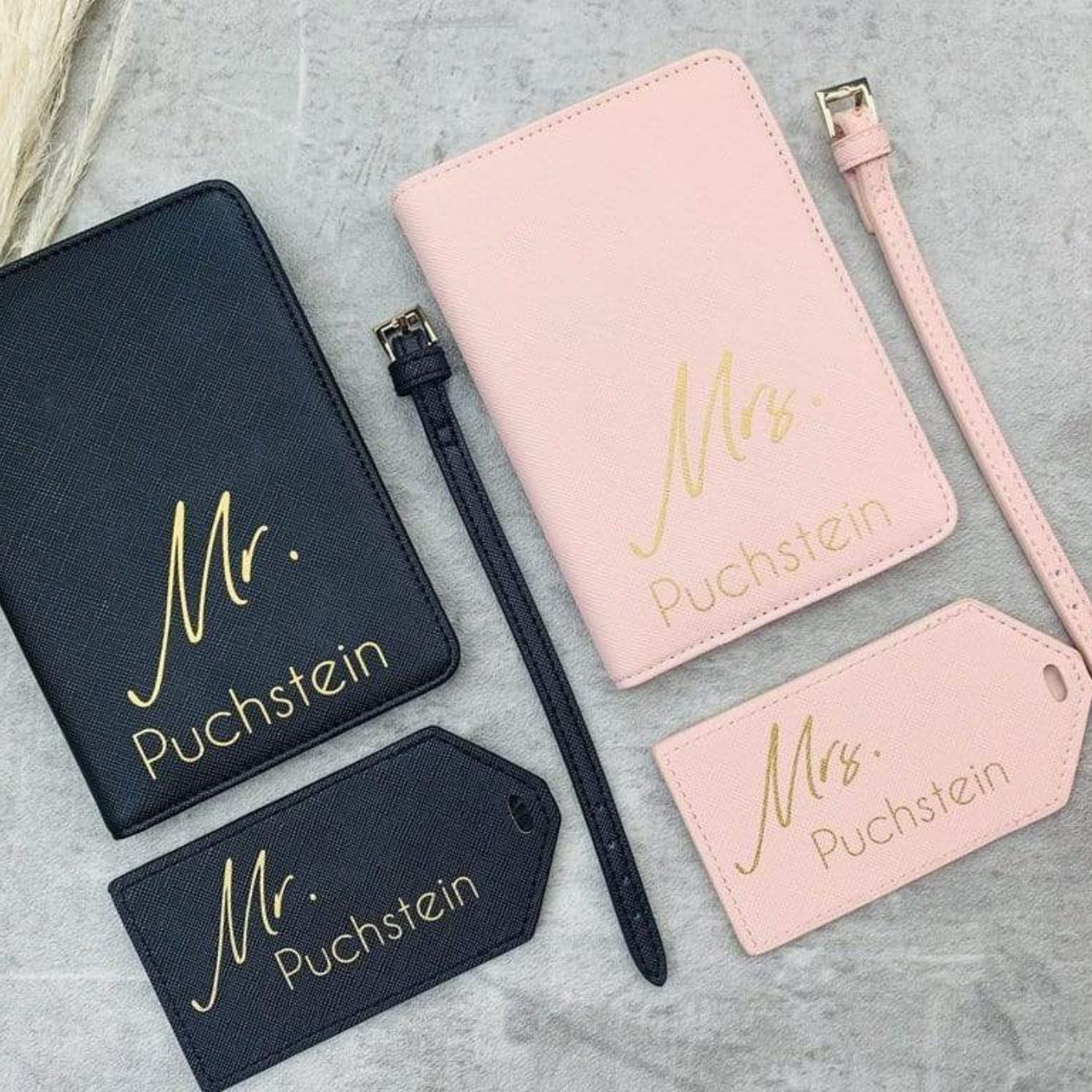 Reiseset (2-teilig) personalisiert das doppelte Plottchen®
