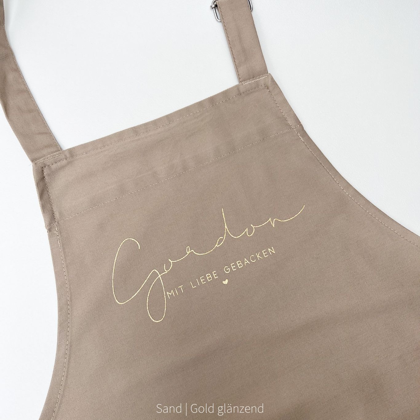 Schürze MIT LIEBE BACKEN personalisiert das doppelte Plottchen®