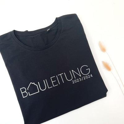 T-Shirt BAULEITUNG (FÜR IHN) personalisiert das doppelte Plottchen®