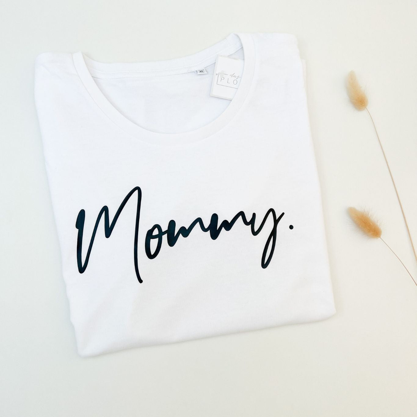 T-Shirt MOMMY. personalisiert das doppelte Plottchen®