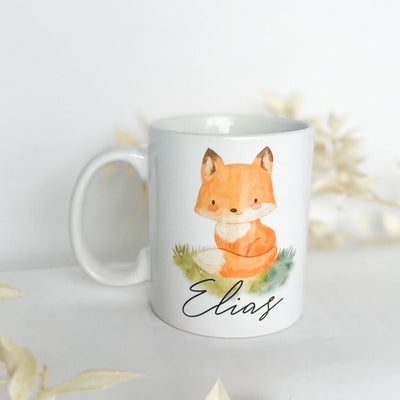 Tasse WALDTIERE personalisiert das doppelte Plottchen®